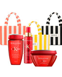 Kérastase - Kerastase Soleil Bain 250 ml + Mascarilla 200 ml + Crème UV Sublime 150 ml + Bolsa de Playa